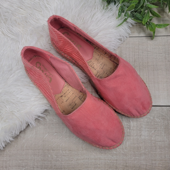 Sam Edelman Pink Slip on Loafers - Picture 2 of 8